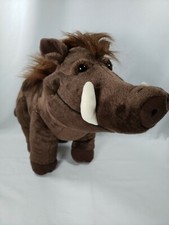Disney The Lion King Pumba Build a Bear 16  Warthog Plush BAB Voice Box w/Theme