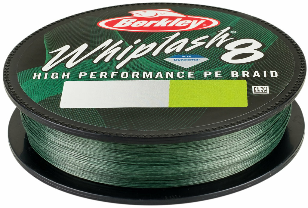 Berkley Whiplash 8 Geflochtene Angelschnur – 300m, 8-fach Geflochten, Durchmesser 0,06-0,28mm – Super Preis Pro Meter