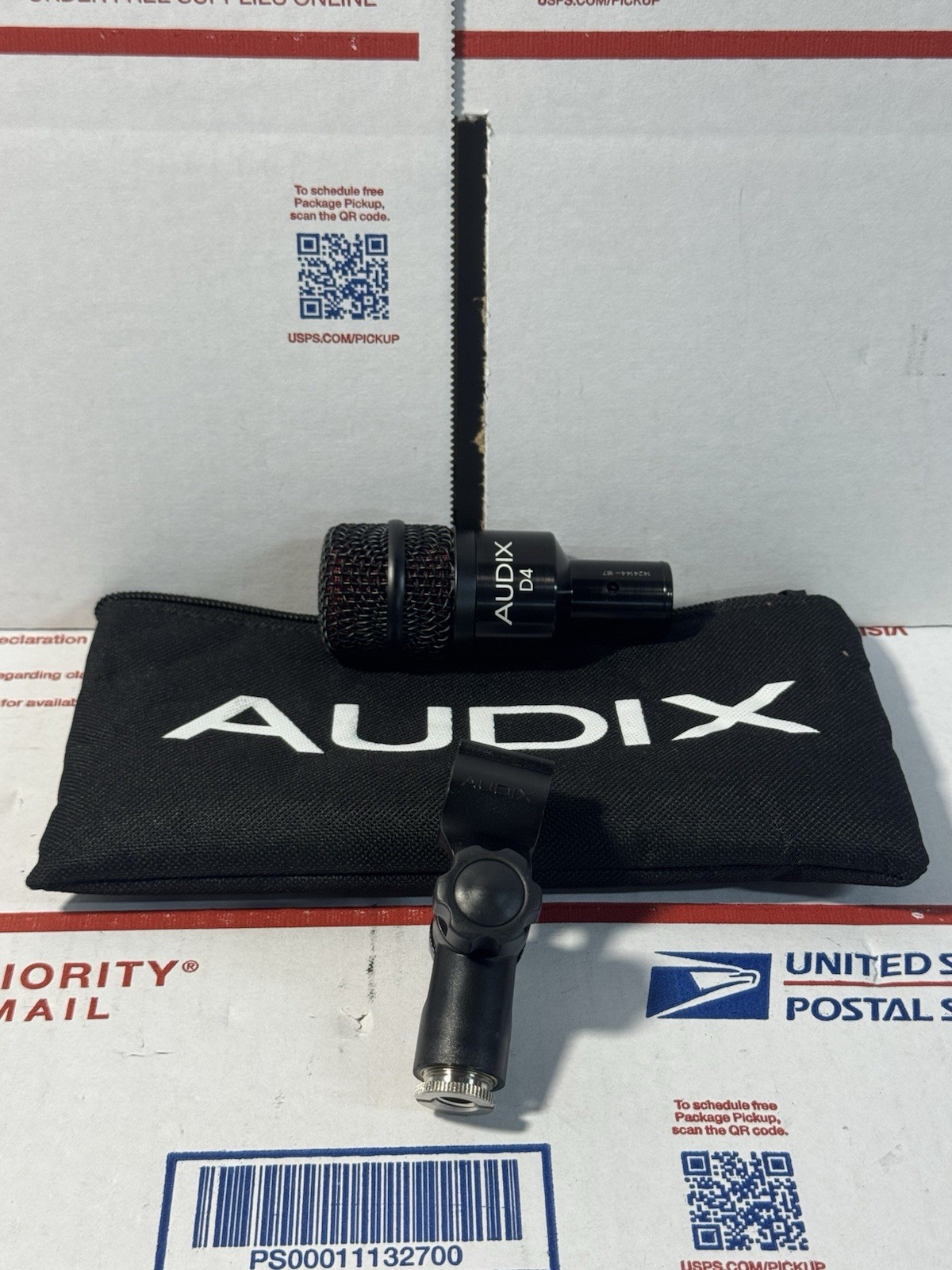 Audix D4 HyperCardioid Dynamic Microphone MC-7624