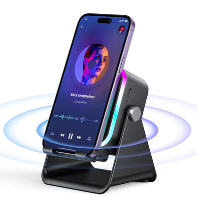 #ad Induction Speaker with Phone Stand 5 in 1 Wireless Induction Bluetooth Audio ... $37.65