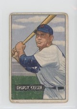 1951 Bowman Charlie Keller #177 0i4d