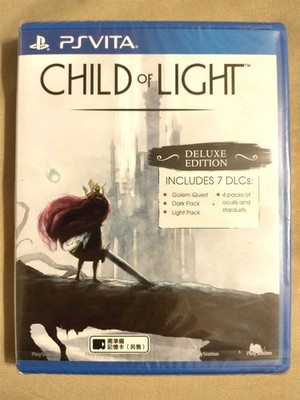 NEW! Child Of Light PS Vita Asian English Deluxe Version SEALED BRAND NEW Y-Fold