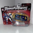 Transformers Robots In Disguise Side Burn Blue Hasbro 2001 New On Card Vintage