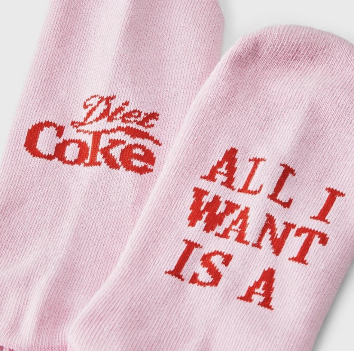Diet Coke Target Limited Edition Blanket, Pillow, Claw Clip, & Socks Bundle NWT