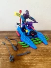 Vintage TMNT 1989 Footski Vehicle & Foot Soldier Figure Both 100% Complete