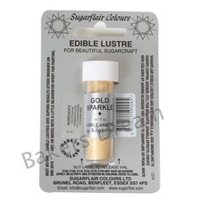 SUGARFLAIR EDIBLE LUSTRE DUST POWDER - Icing Colouring Cake Colour Tint 2g