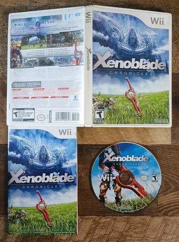 Xenoblade Chronicles (Nintendo Wii, 2010) Complete CIB - Tested