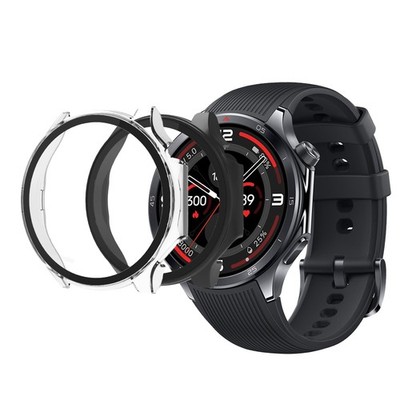 Fhyeugfy for OnePlus Watch 3 Case,[2 Pack] Hard PC Case with 3