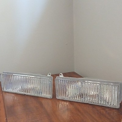 Jeep Cherokee Comanche Wagoneer Driver Side Parking Light Eagle Eyes Set