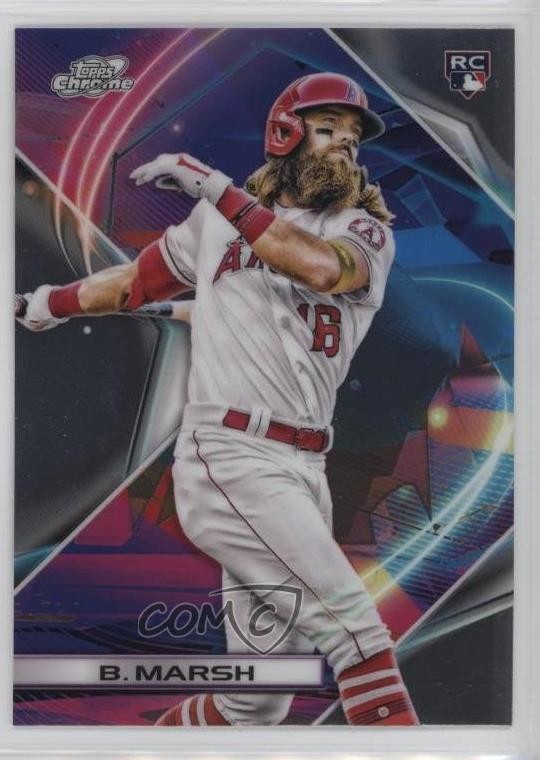 2022 Topps Cosmic Chrome Brandon Marsh #130 Rookie RC