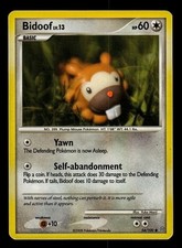 LP+ Bidoof 54/100 Stormfront Pokemon 2008 Yuka Morii on eBay