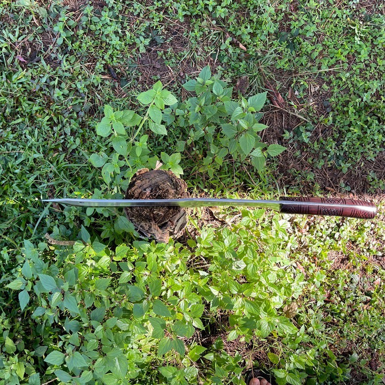 Custom Handmade Carbon Steel Blade Tactical Khopesh Sword| Hunting Sword Camping