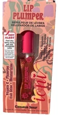 IONI “Hot Alert” Lip Plumper Gloss (Cinnamon Sugar) - NIB - Fast Ship + Gift !