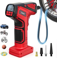 Tire Inflator Portable Air Compressor Compatible with Milwaukee 18V Battery, 15