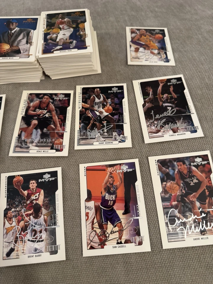 170+ ¡Lote de tarjetas! Upper Deck MVP 2000 - ¡¡Novatos, guiones plateados y más!!! Foto 3 de 4
