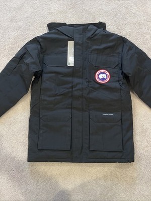 Canada Goose Expedition Parka Jacket Size Large, Black