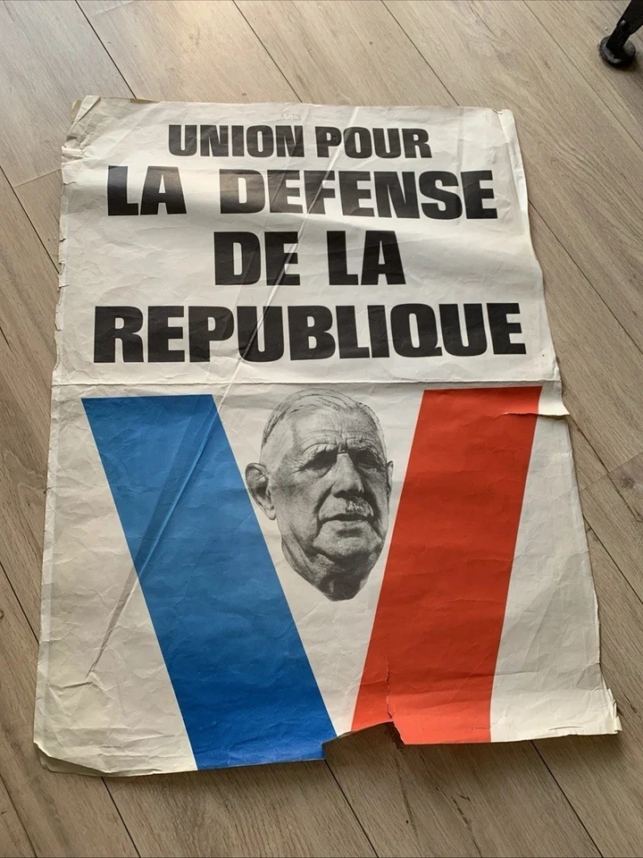 AFFICHE POSTER De Gaulle - Photo 1/1