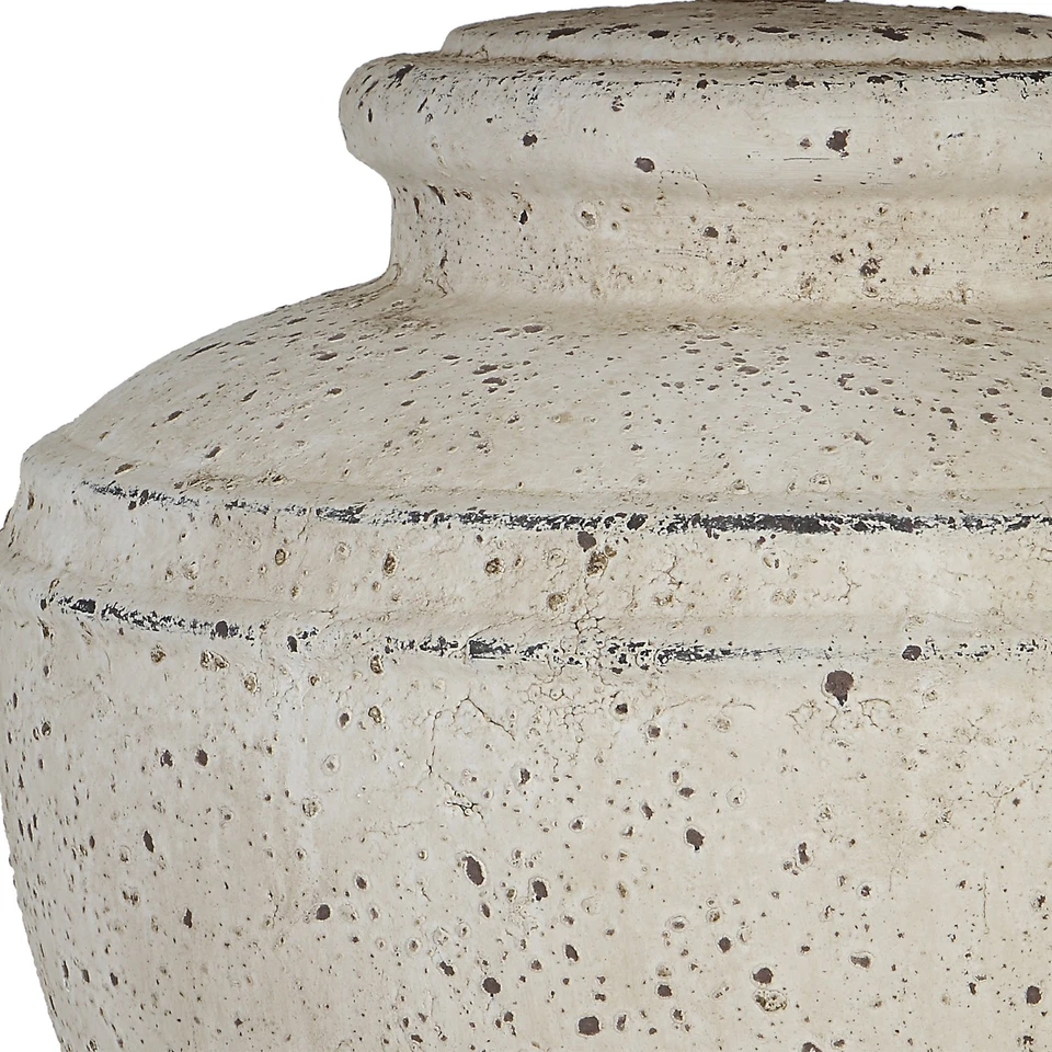 Lámpara de mesa de cerámica Uttermost 30162-1 artefacto 25" de alto - piedra envejecida Foto 3 de 4