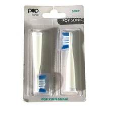 Pop Sonic Replacement Brush Heads Soft, Toothbrush Head