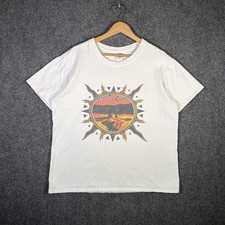 Vintage Alice In Chains Shirt Large White 90s Y2K Dirt Album Tour Band Tee Rare