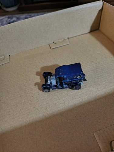 Mattel 1969 Hot Wheels Blue Paddy Wagon Redline USA Base