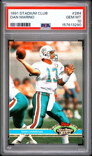 1991 Stadium Club #264 Dan Marino PSA 10