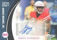 2017 SAGE HIT #A40 Greg Ward Jr. Autographs