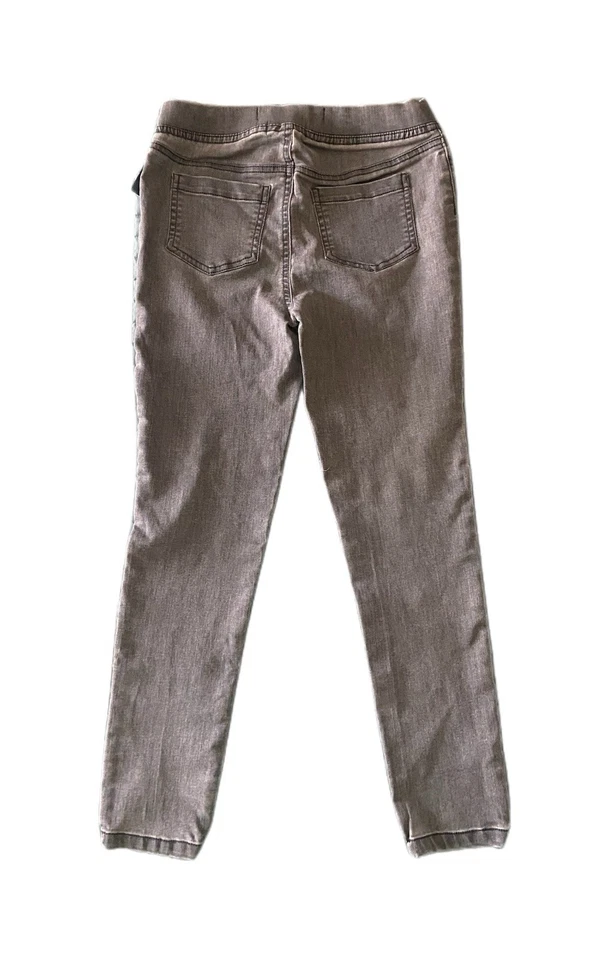 Pantalones tostados franceses niñas talla 10/12 grises cómodos informales bolsillos traseros Foto 2 de 2