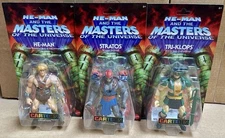 MOTU Origins 200X Cartoon Collection Set of 3, (Wave 1) Unpunched *IN HAND*