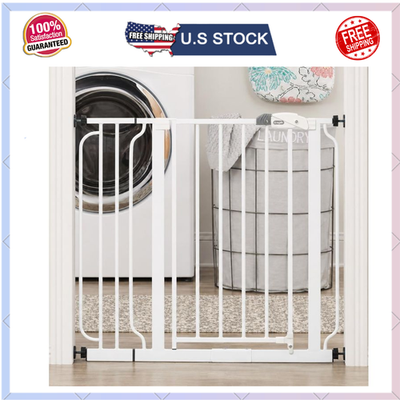 #ad Regalo Easy Step 38.5quot; Baby Gate – Walk Thru w 6quot; Extension amp; Pressure Mount Kit $64.11
