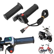 36V 48V 6 Pin Handlebar Grips Throttle E-Bike Electric Scooter w/ LED Display ES