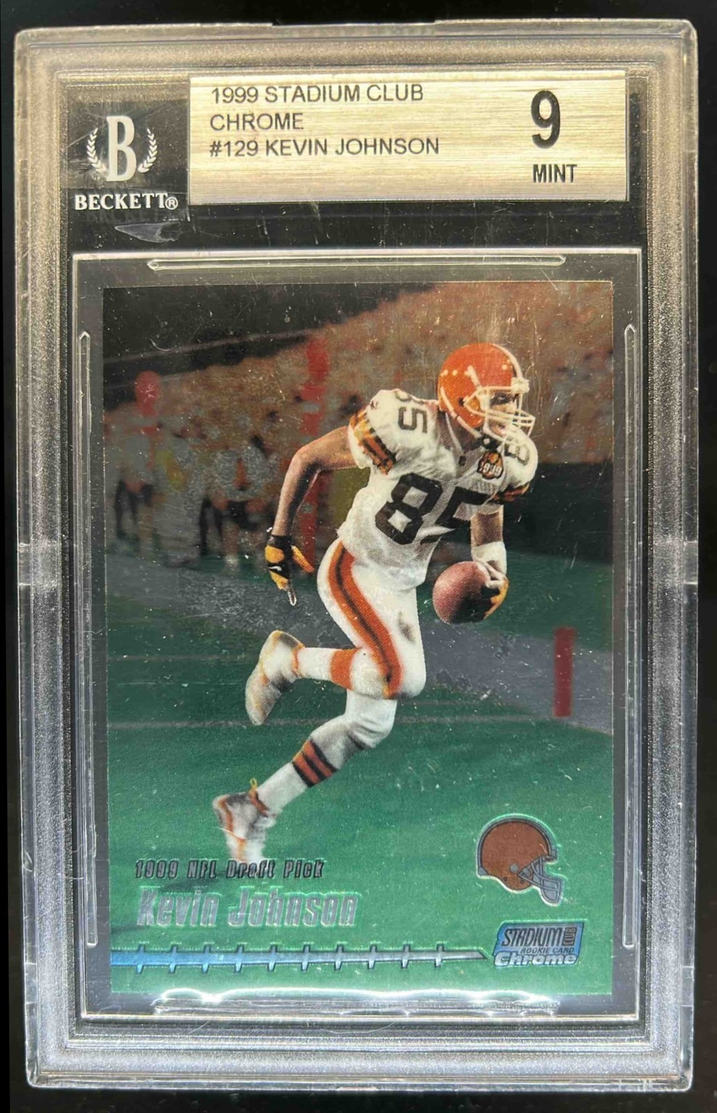 Kevin Johnson Stadium Club Chrome #129 Base
