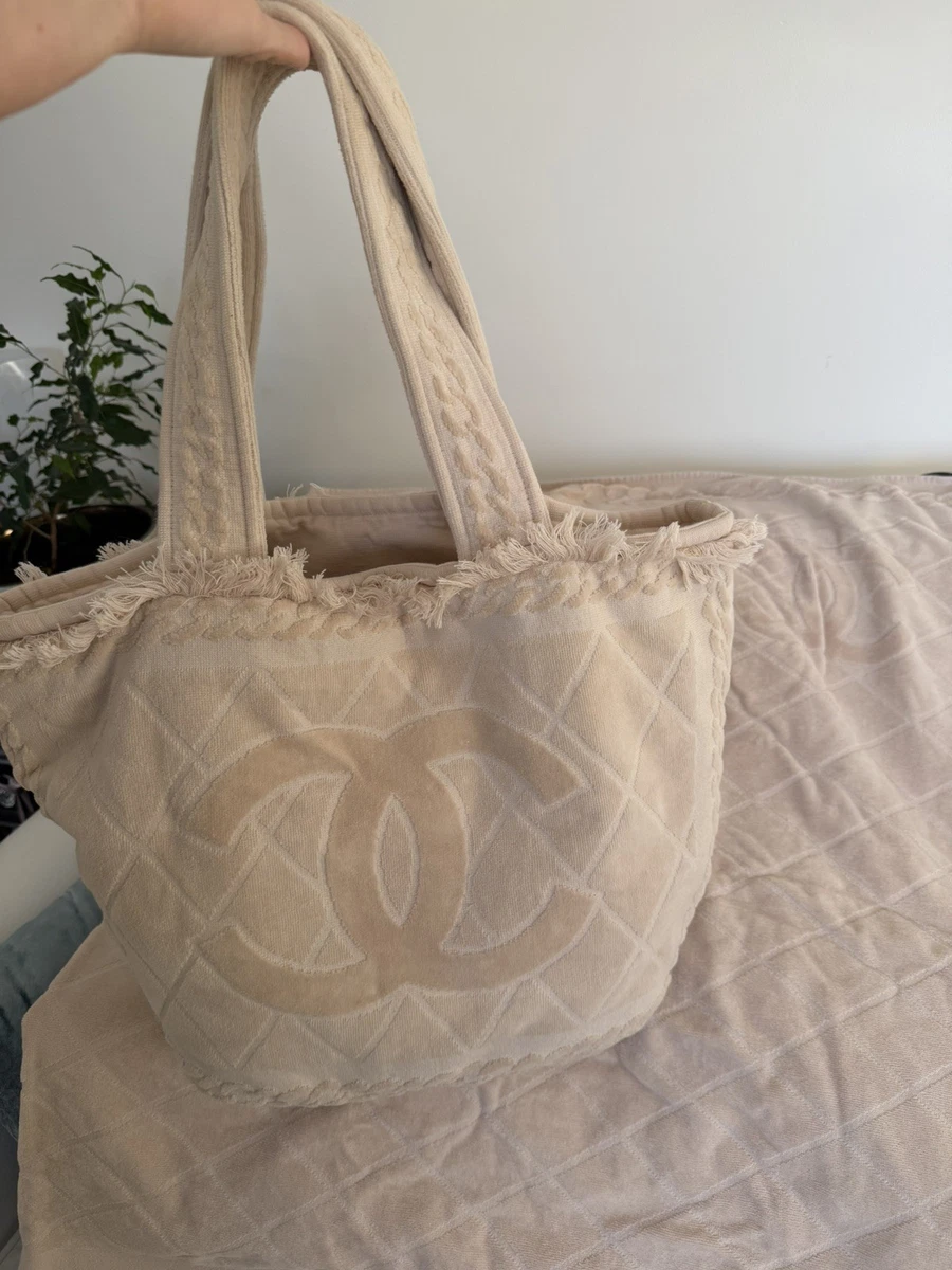 新品　未使用　CHANEL ビーチトートバッグ アイボリー CHANEL Beach Large Bags & Handbags for Women for sale | eBay