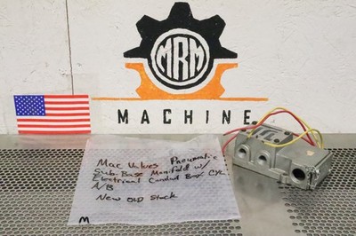 Mac Valves Pneumatic Sub-Base Manifold New Old Stock See All Pictures