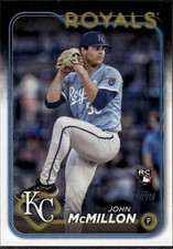 John McMillon 2024 Topps Kansas City Royals Rookie #571