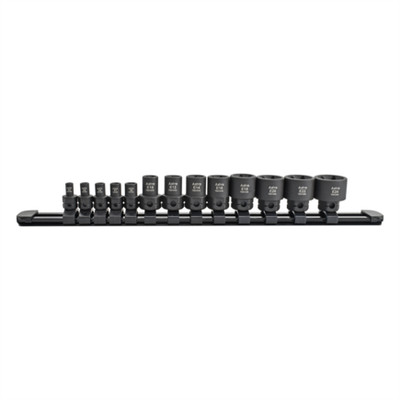 Astro Pneumatic 78313 13pc 1/4'' & 3/8'' Drive External Torx Nano Impact Socket Se