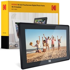 Kodak 10.1 Inch WiFi Digital Photo Frame Touch Screen HD Photo Sharing Frame