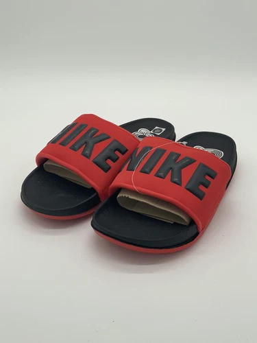 Nike Nike Off Court Slides Uomo BQ4639 002 Taglia 9 Nero Rosso Provate