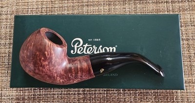 PETERSON Aran XL02 (Bent Tomato), glatt, 9mm Filterbohrung, P-Lip, NEU
