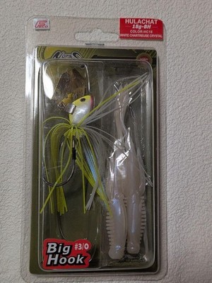 NORIES Hula Chat 18g BH White Chart Crystal HC18 Japan Import Lure NEW