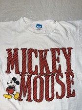 vtg 1980s single stitch Disney Character Fashions Mickey Mouse shirt tshirt walt