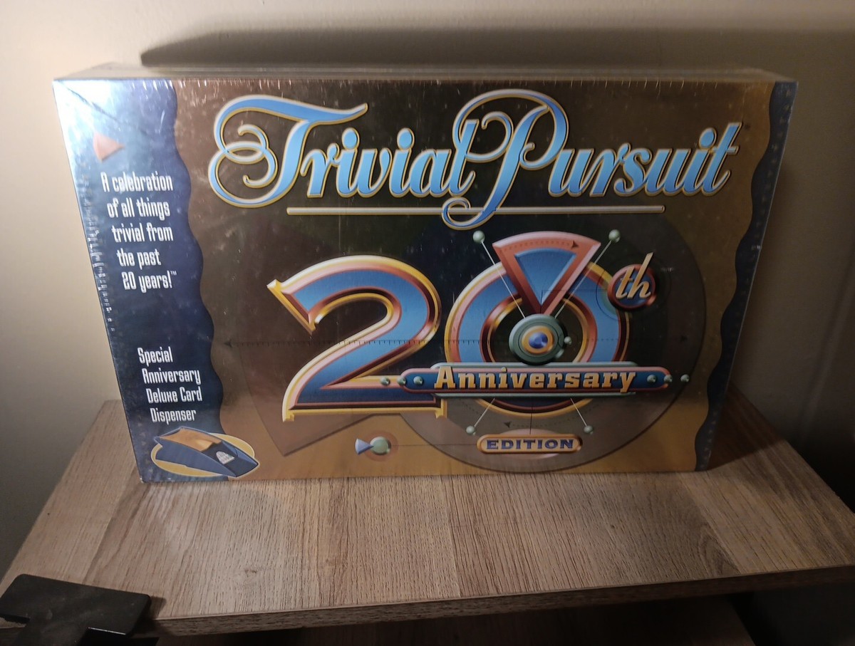 【中古】 Trivial Pursuit Amazon.com: Parker Brothers Trivial Pursuit 20th Anniversary