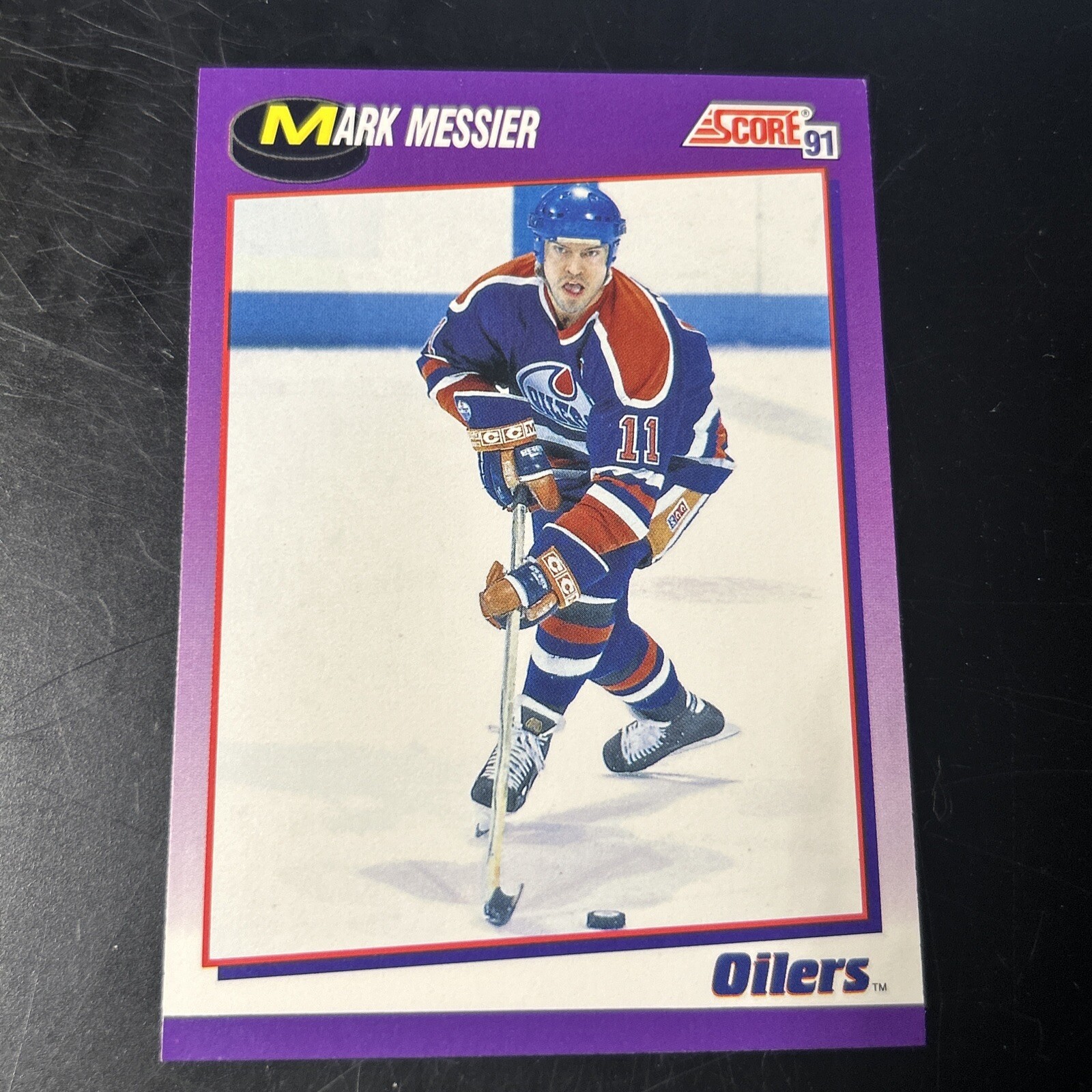 1991-92 Score American - #285 Mark Messier