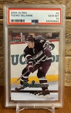 2005 Fleer Ultra Teemu Selanne #2 HOF PSA 10 Low Pop