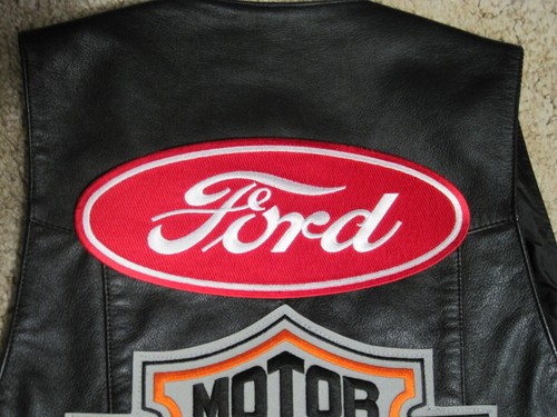 PARCHE DE TELA GRANDE FORD TAMAÑO TRASERO HIERRO ROJO ENCENDIDO/COSTURA EN FORD TRACTOR SERIE N - Imagen 10 de 17