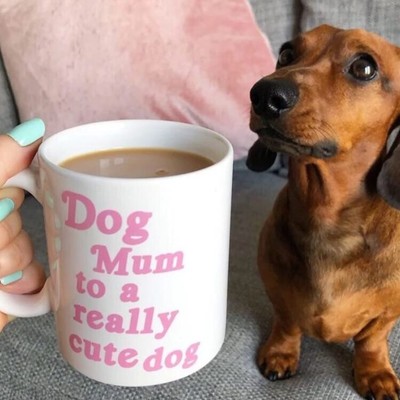 personalised dog mum mug