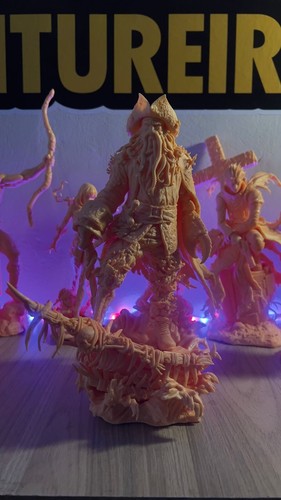 Capitano Davy Jones Modello in Resina da assemblare e dipingere Action Figure - Imagen 8 de 8