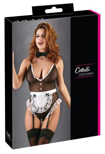 Cottelli Collection Costume Women Maid Body Sexy Domestica Donna Pulizie Intimo - Foto 6 di 7