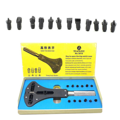 Steel Watch Repair Key Wrench to Open Max.57mm Big Watch Back Case Opener Type
