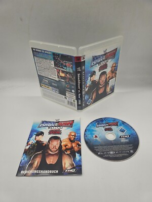 WWE SMACKDOWN VS RAW 2008 | PLAYSTATION 3 | PS3 | OVP | PAL VERSION